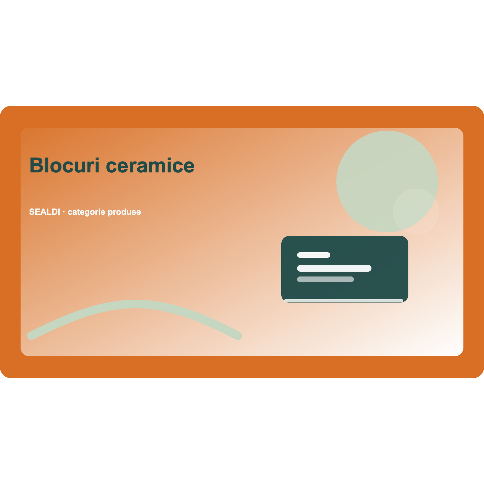 Blocuri ceramice