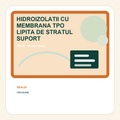 HIDROIZOLATII CU MEMBRANA TPO LIPITA DE STRATUL SUPORT